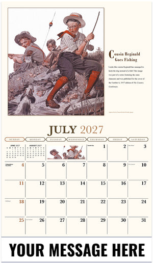 Memorable Images by Norman Rockwell Memory - 2027 Promotional Calendar