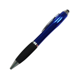 Savoy Plastic Twist Action Pen with PDA Stylus - CM1106 - Blue