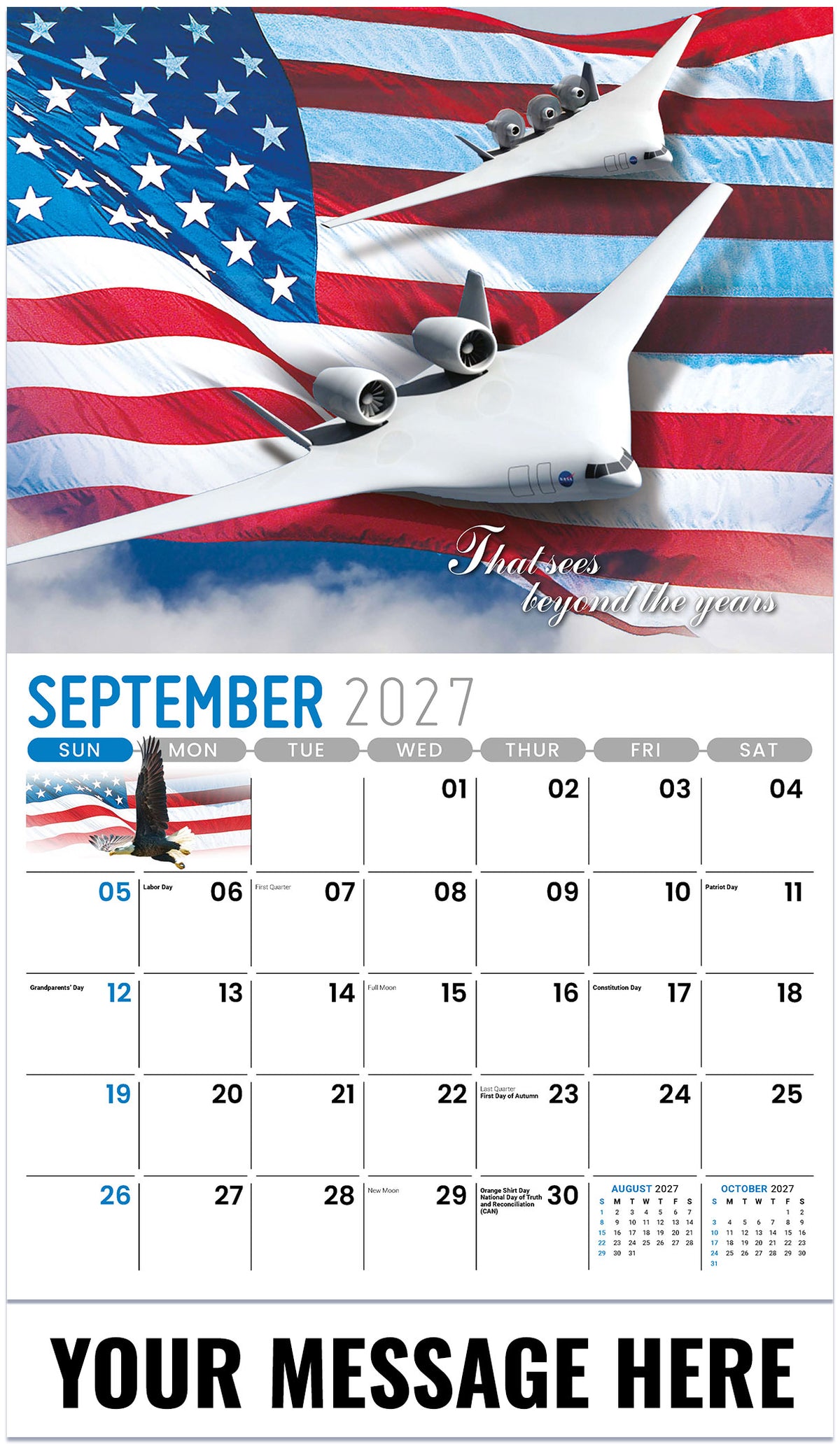 America The Beautiful - 2027 Promotional Calendar