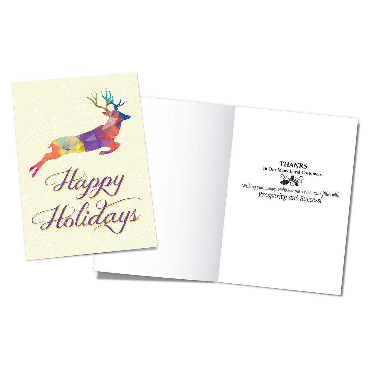 Holiday Cards - Thanks - B