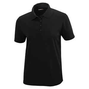 Core365 Origin Pique Polo - Ladies - Black