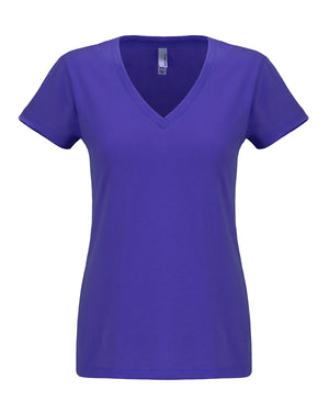 Next Level Apparel Ladies' Sueded V-Neck T-Shirt