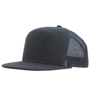 American Twill A Frame Cap w/ Mesh - HP4154 - Charcoal