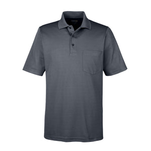 Core365 Origin Performance Pique Polo with Pocket - Men's AC88181P (Carbon)