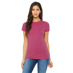 Bella + Canvas Ladies' Slim Fit T-Shirt - Berry