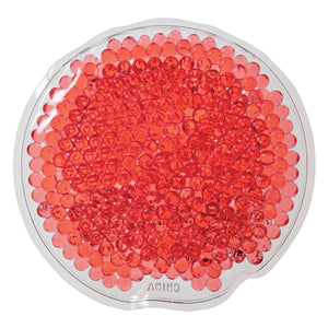 Small Round Gel Beads Hot/Cold Pack - Red