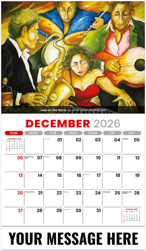 Celebration of African American Art - 2027 Promotional Calendar