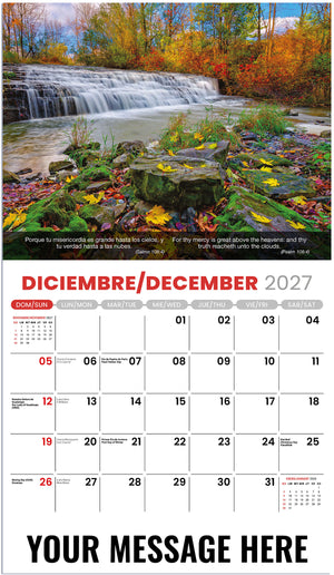 Faith Passages (Bilingual) - 2027 Promotional Calendar