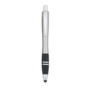 Tri-Band Pen With Stylus - Silver