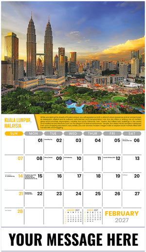 World Travel - 2027 Promotional Calendar