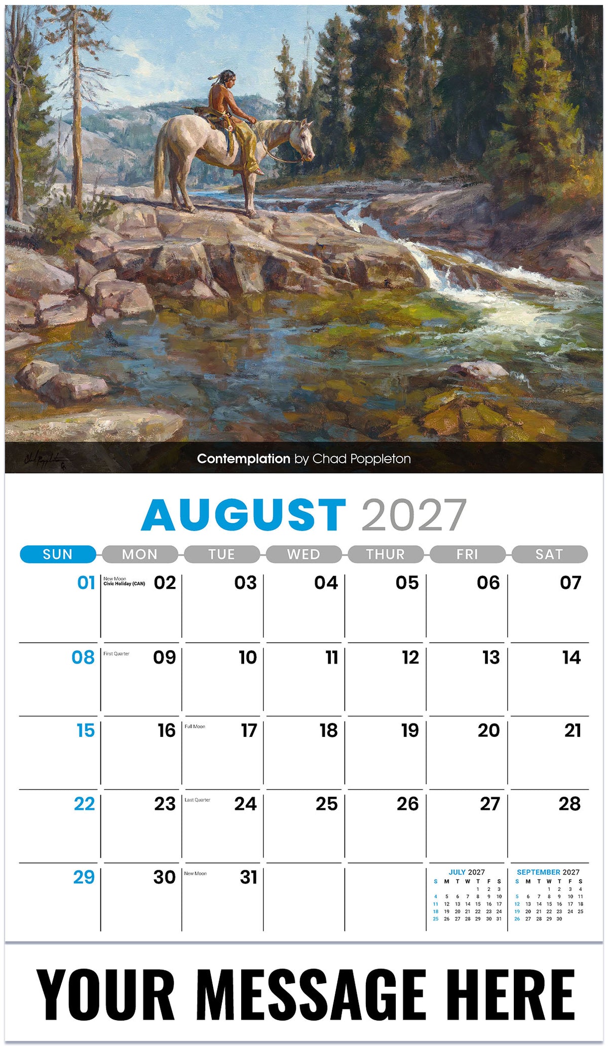 Spirit of the West - 2027 Promotional Calendar