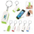 Phone Stand And Screen Cleaner Combo Key Chain