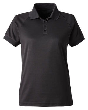 Ladies' Charge Snag and Soil Protect Polo - Black