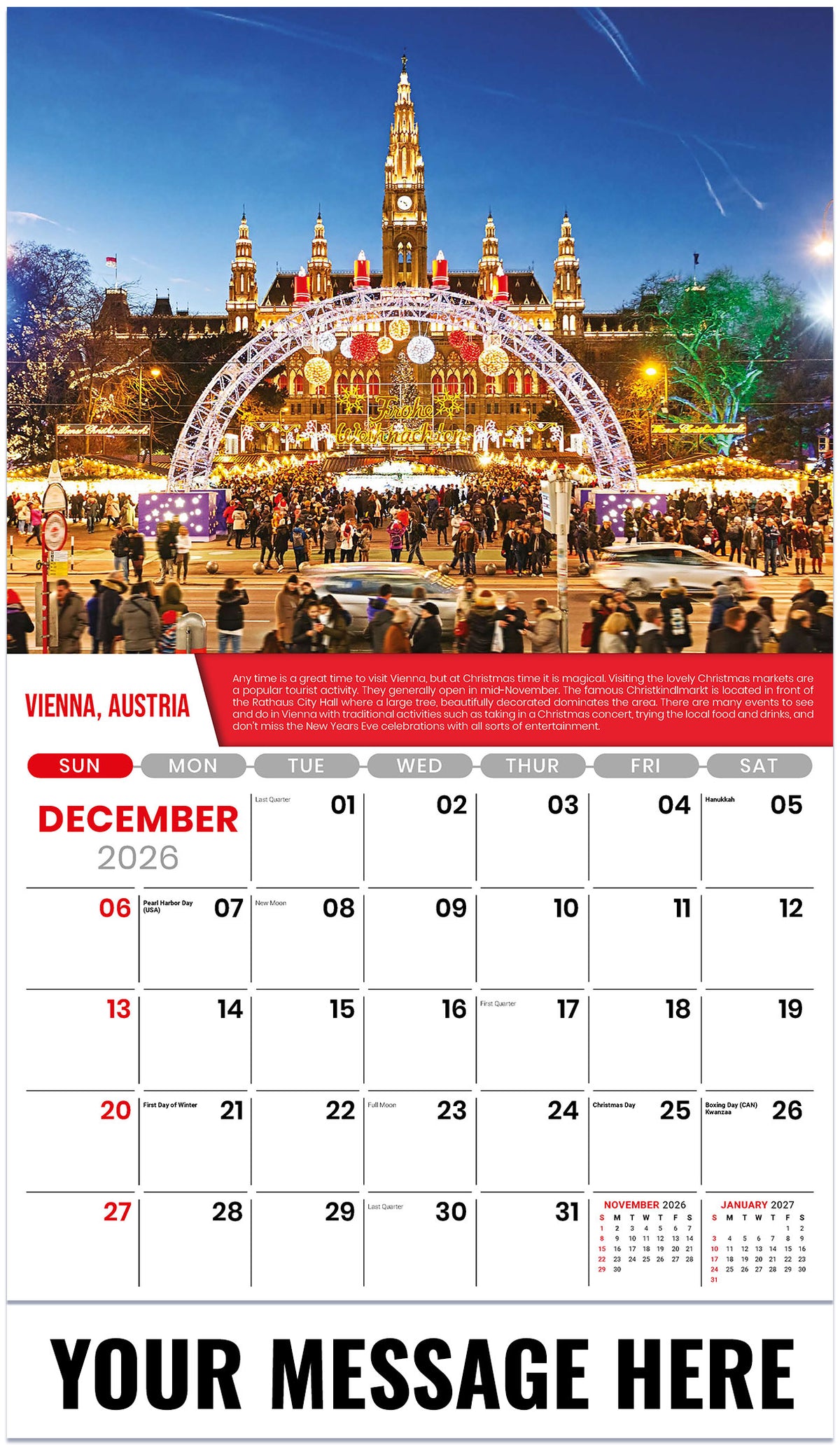 World Travel - 2027 Promotional Calendar