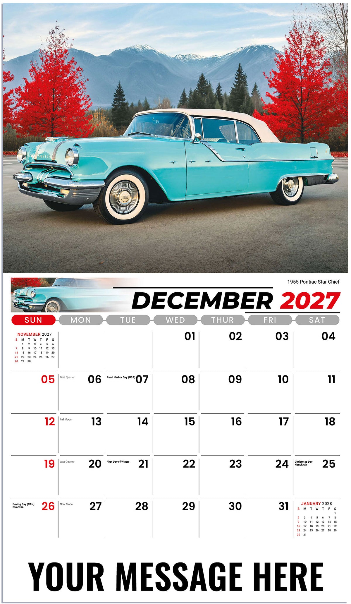 GM Classics - 2027 Promotional Calendar