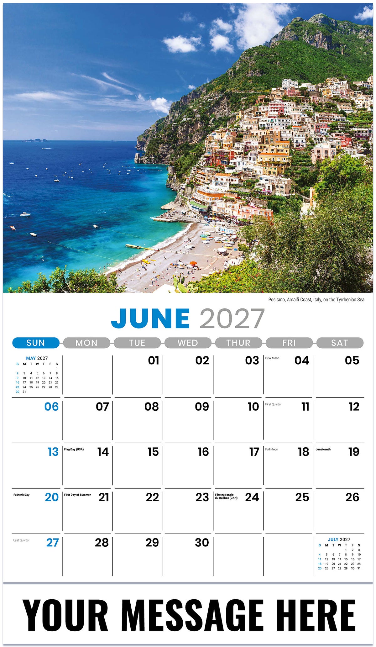 Sun, Sand & Surf - 2027 Promotional Calendar