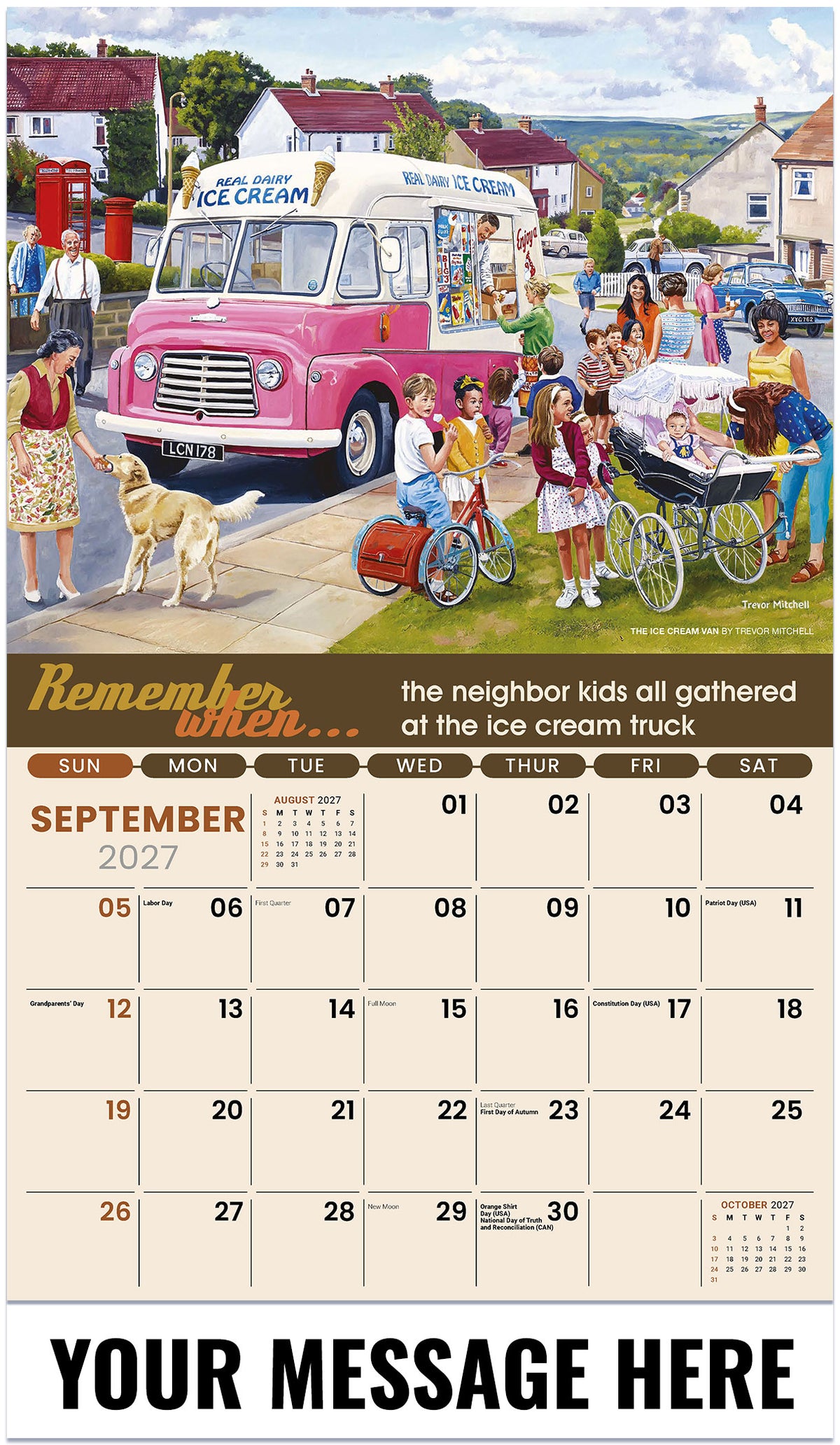 Remember When - 2027 Promotional Calendar