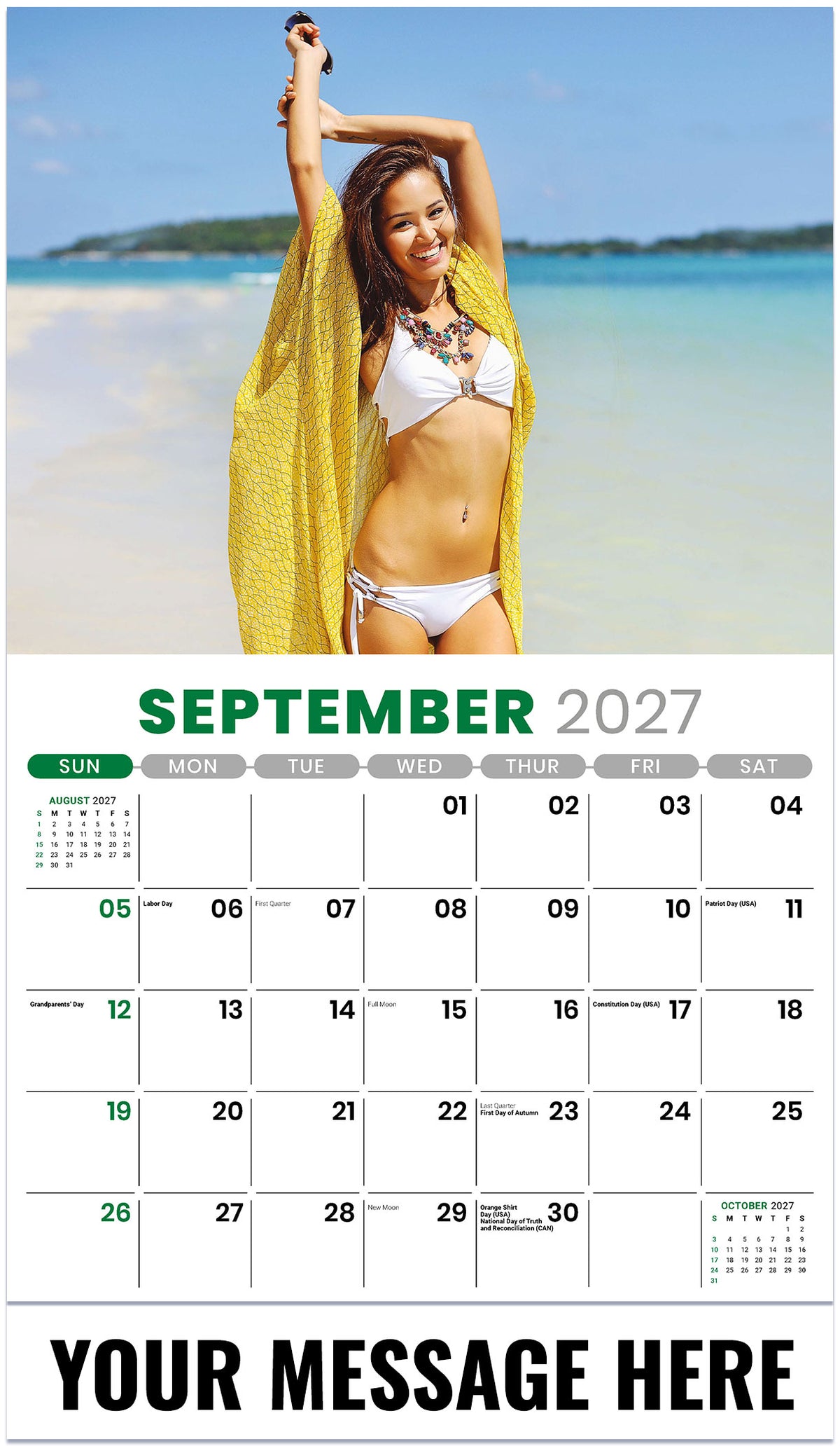 Swimsuits - 2027 Promotional Calendar