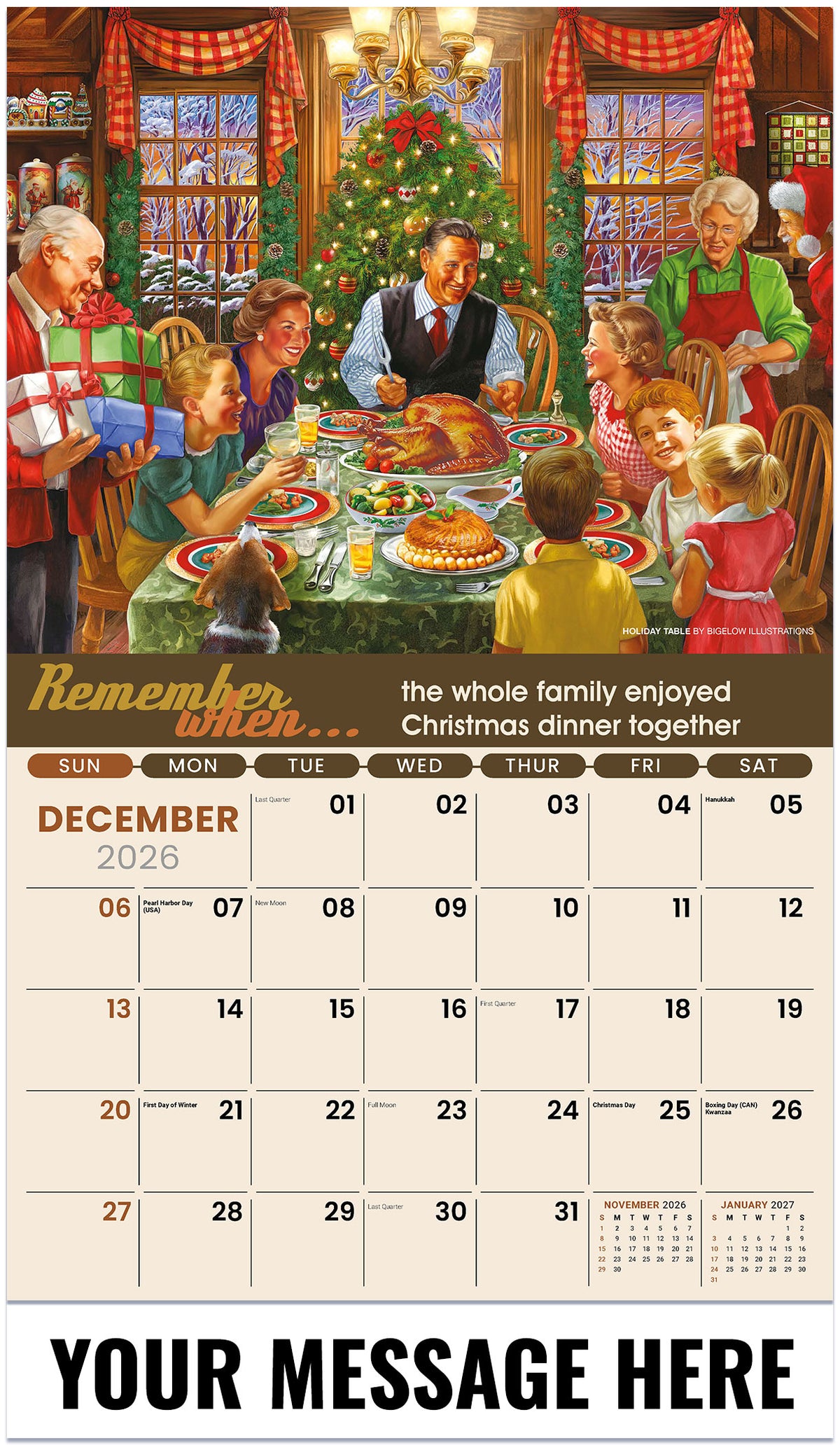 Remember When - 2027 Promotional Calendar