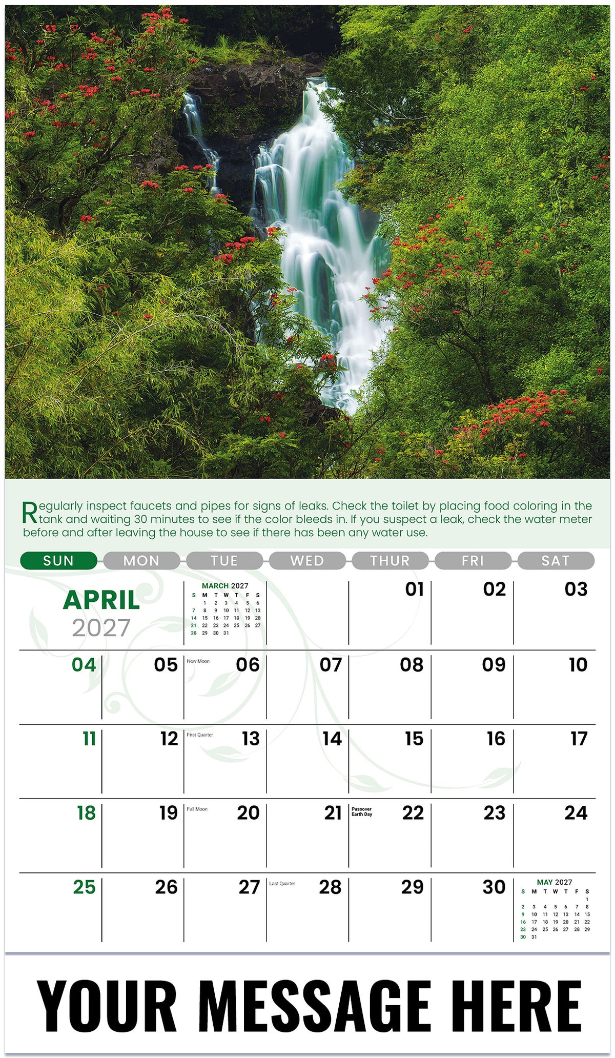 Go Green - 2027 Promotional Calendar
