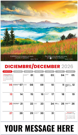 Faith Passages (Bilingual) - 2027 Promotional Calendar