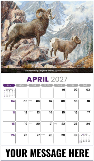 Wildlife Portraits - 2027 Promotional Calendar
