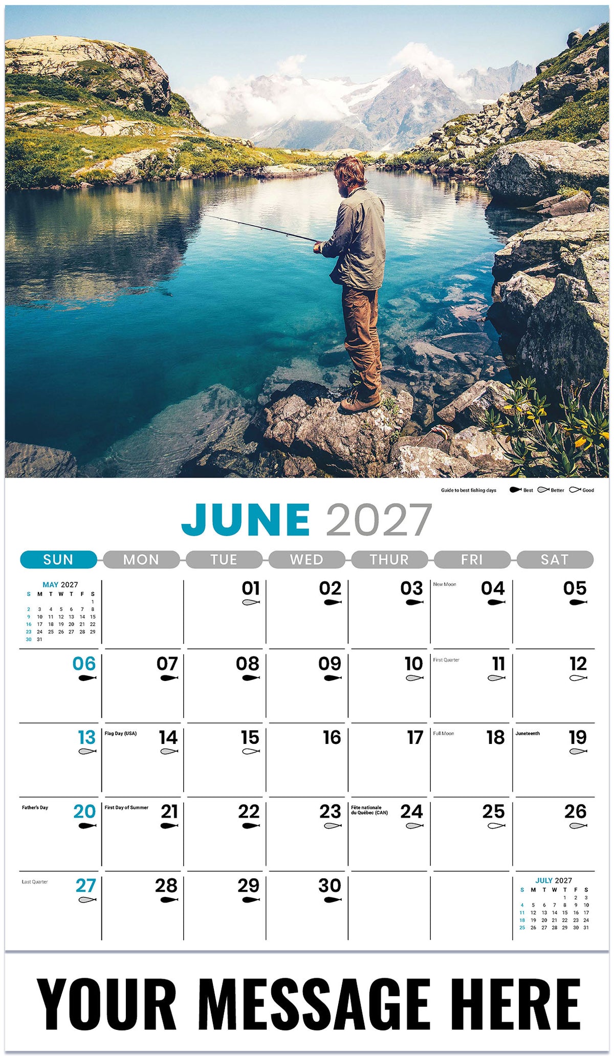 Fishing and Hunting - 2027 Promotional Calendar