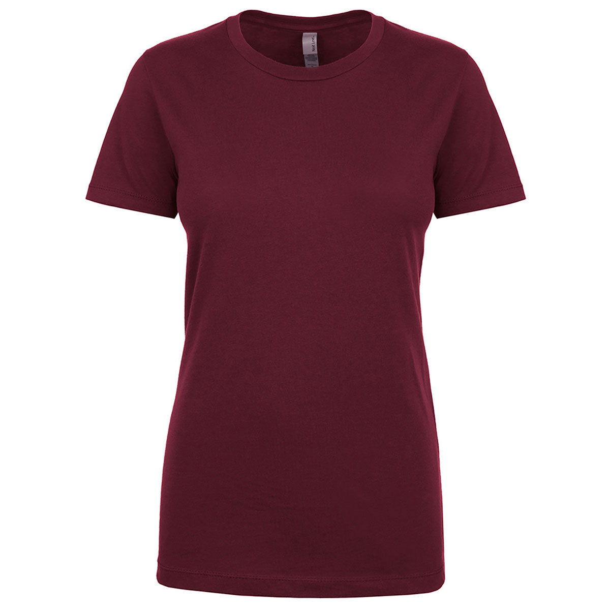 Next Level Ladies' Boyfriend T-Shirt - Maroon
