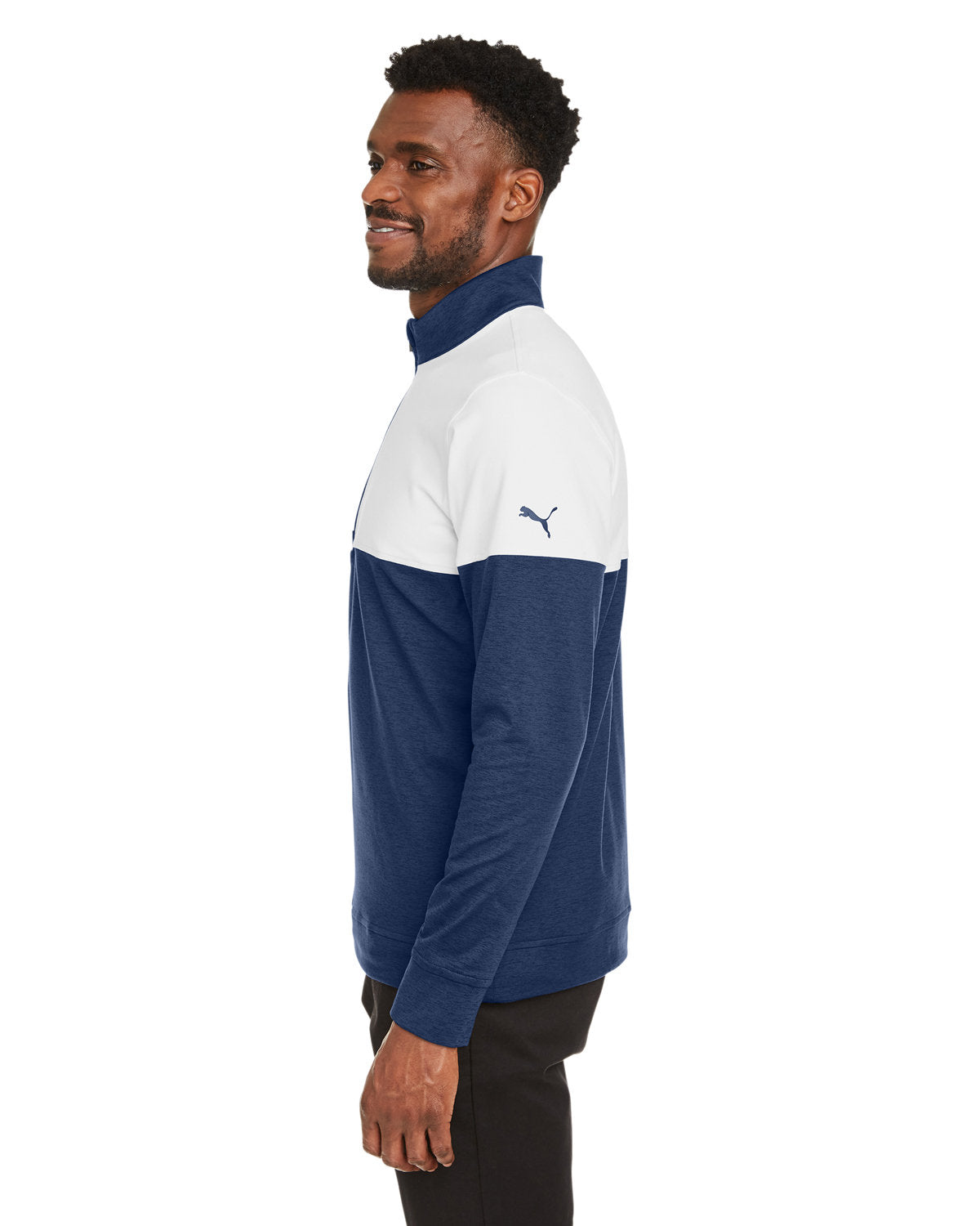 Puma Golf Men's Cloudspun Warm Up Quarter-Zip
