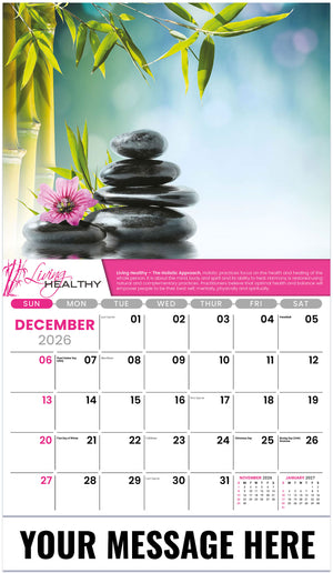 Living Healthy - 2027 Promotional Calendar
