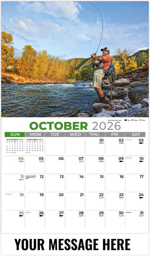 Fishing and Hunting - 2026 Promotional Calendar