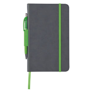 5" x 8" Pemberly Notebook - Lime