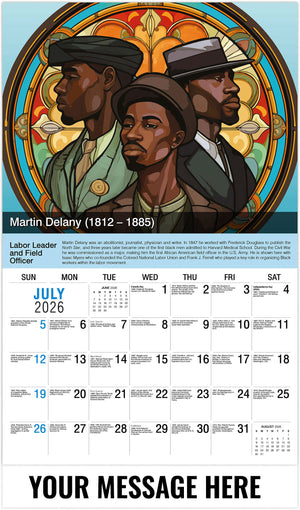 Black History: A Celebration - 2026 Promotional Calendar