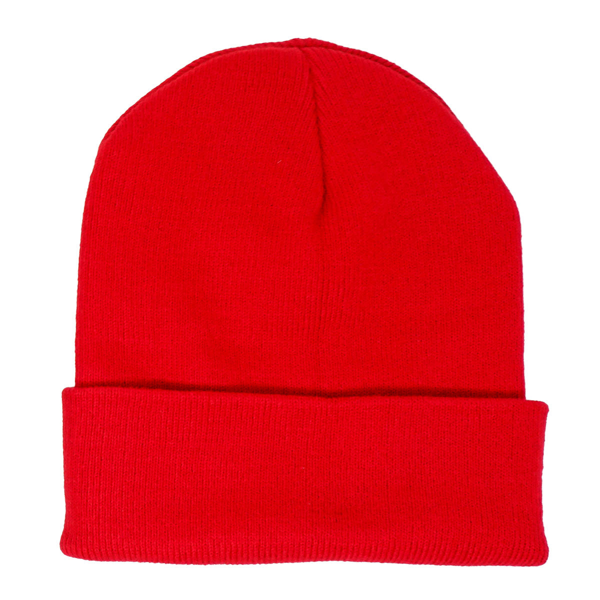 Knit Cuff Toque - Red