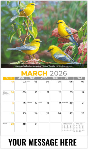 Garden Birds - 2026 Promotional Calendar