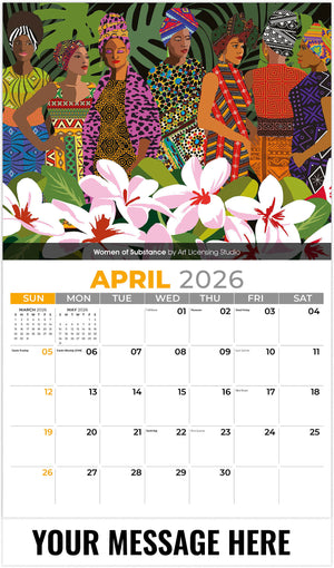 Celebration of African American Art - 2026 Promotional Calendar