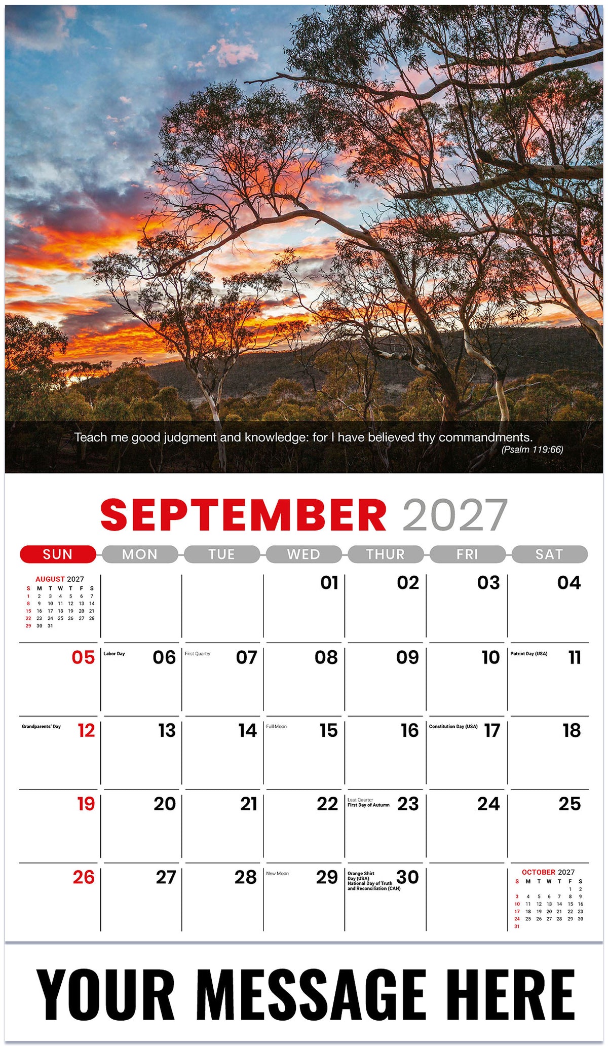 Faith Passages - 2027 Promotional Calendar