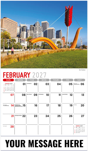 Scenes of California - 2027 Promotional Calendar