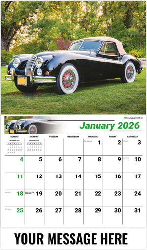 Classic Cars - 2026 Promotional Calendar