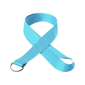 1" BEST Value Lanyard - Baby Blue