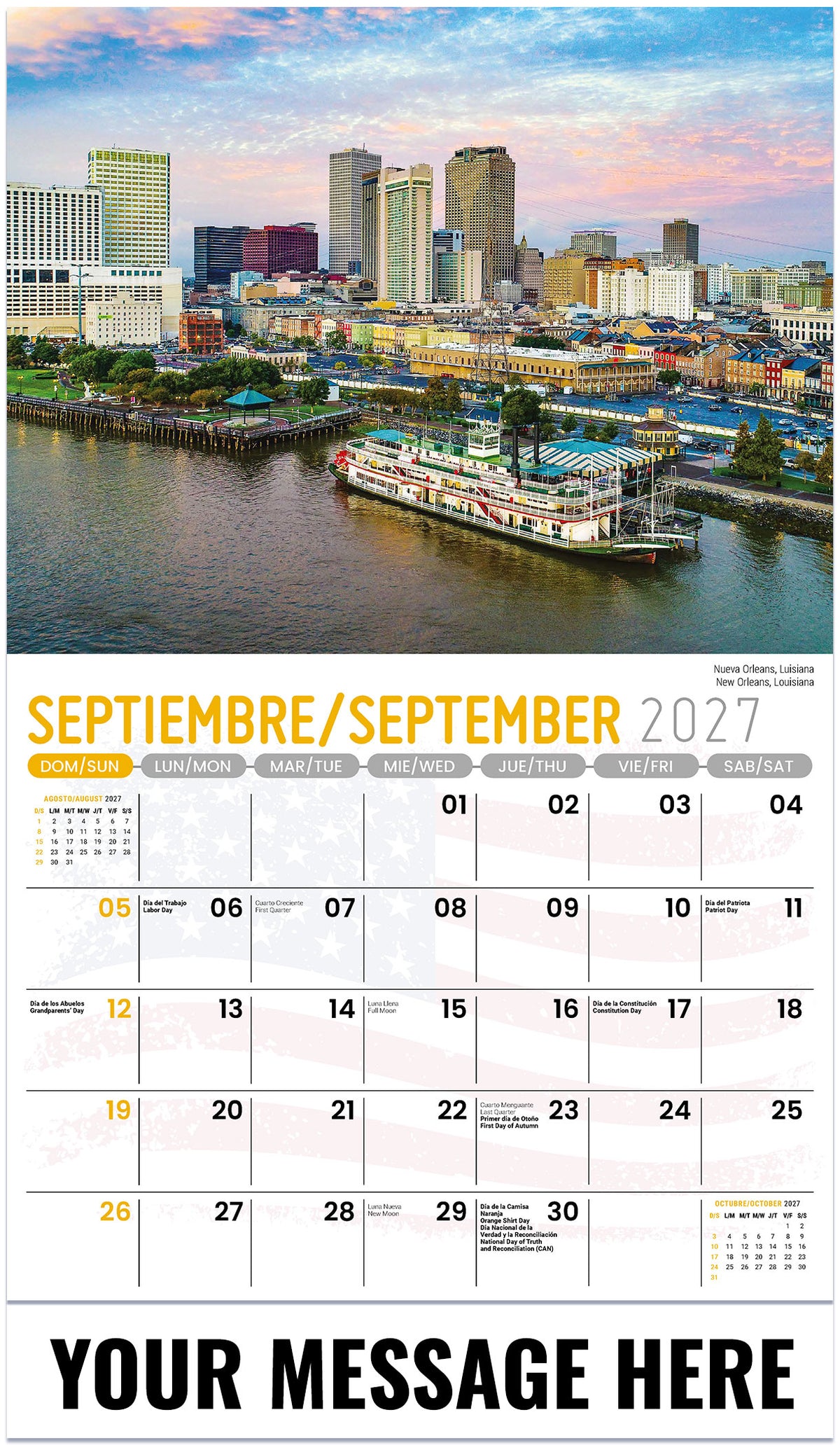Scenes of America (Bilingual) - 2027 Promotional Calendar