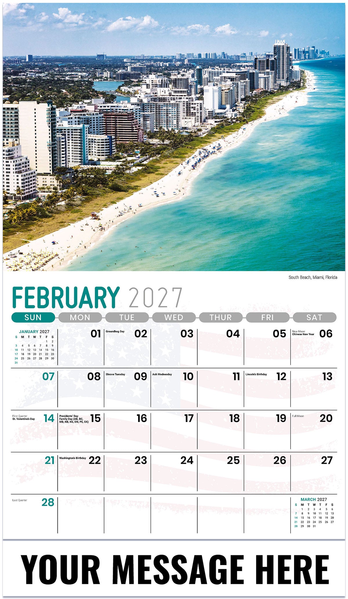 Scenes of America - 2027 Promotional Calendar