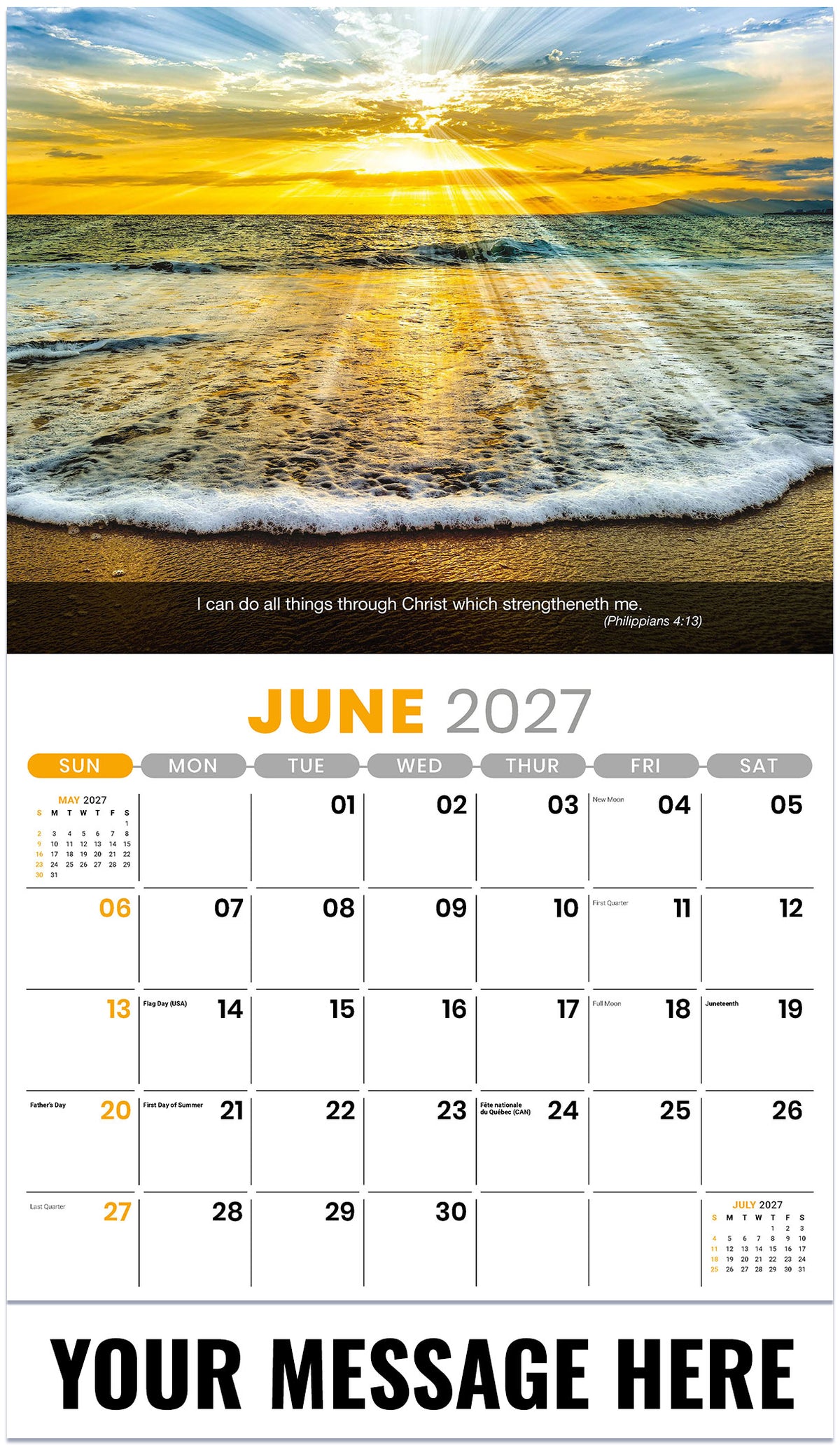 Faith Passages - 2027 Promotional Calendar