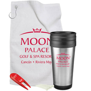 Golf Gift Set - Stainless Steel Tumbler