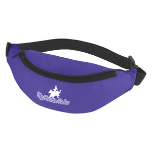 Budget Fanny Pack - Purple With Black