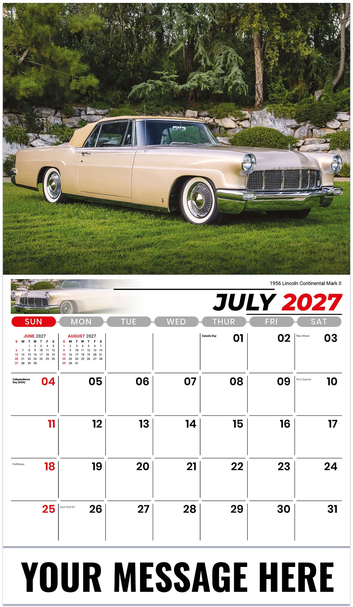 Henry's Heritage - 2027 Promotional Calendar