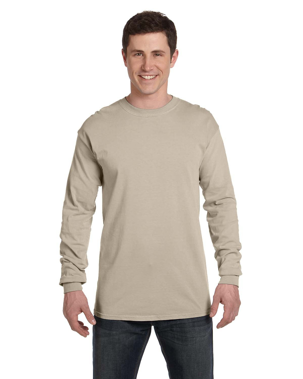 Comfort Colors Adult Heavyweight RS Long-Sleeve T-Shirt - Sandstone