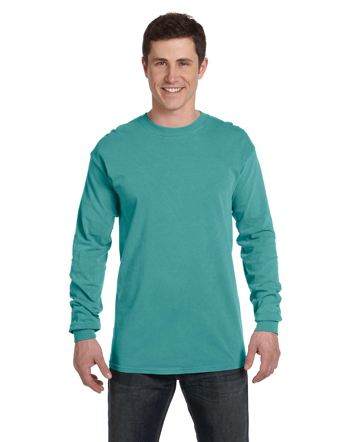 Comfort Colors Adult Heavyweight RS Long-Sleeve T-Shirt - Seafoam