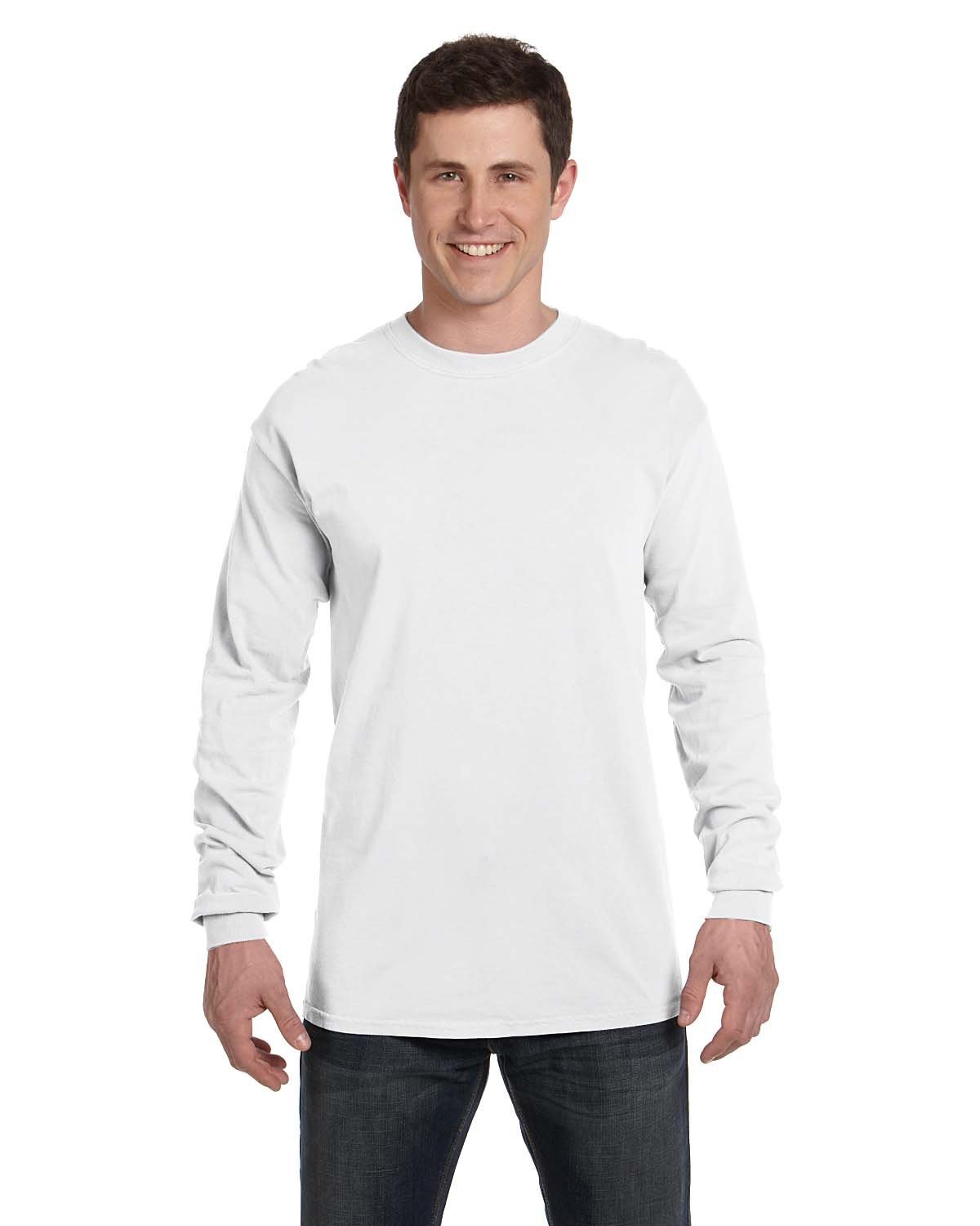 Comfort Colors Adult Heavyweight RS Long-Sleeve T-Shirt - White