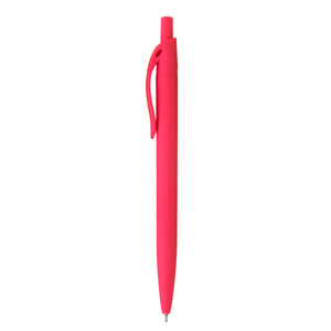 Sleek Write Rubberized Pen - Pink